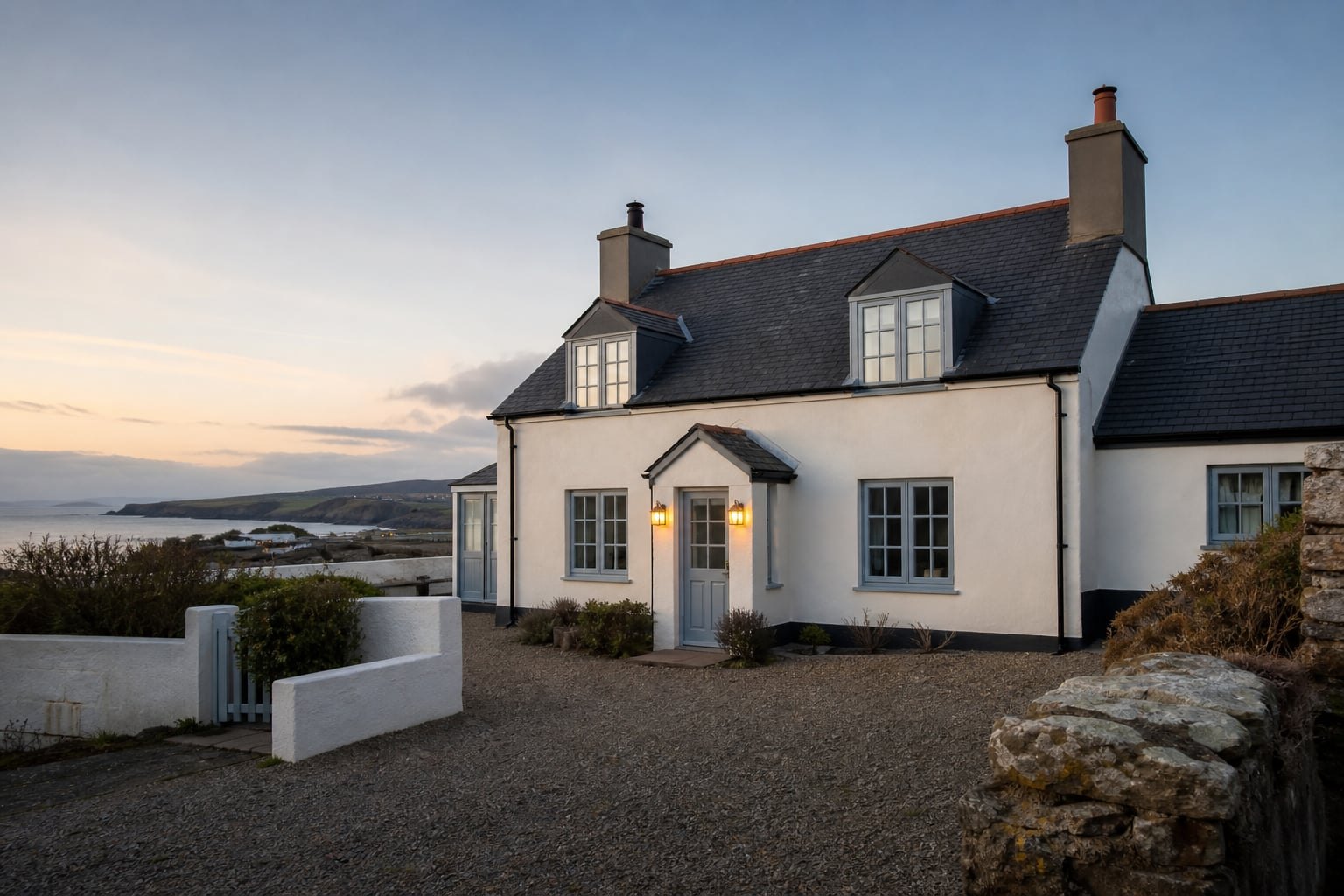 Coastal Pembrokeshire holiday cottage prepared for a fire-risk assessment