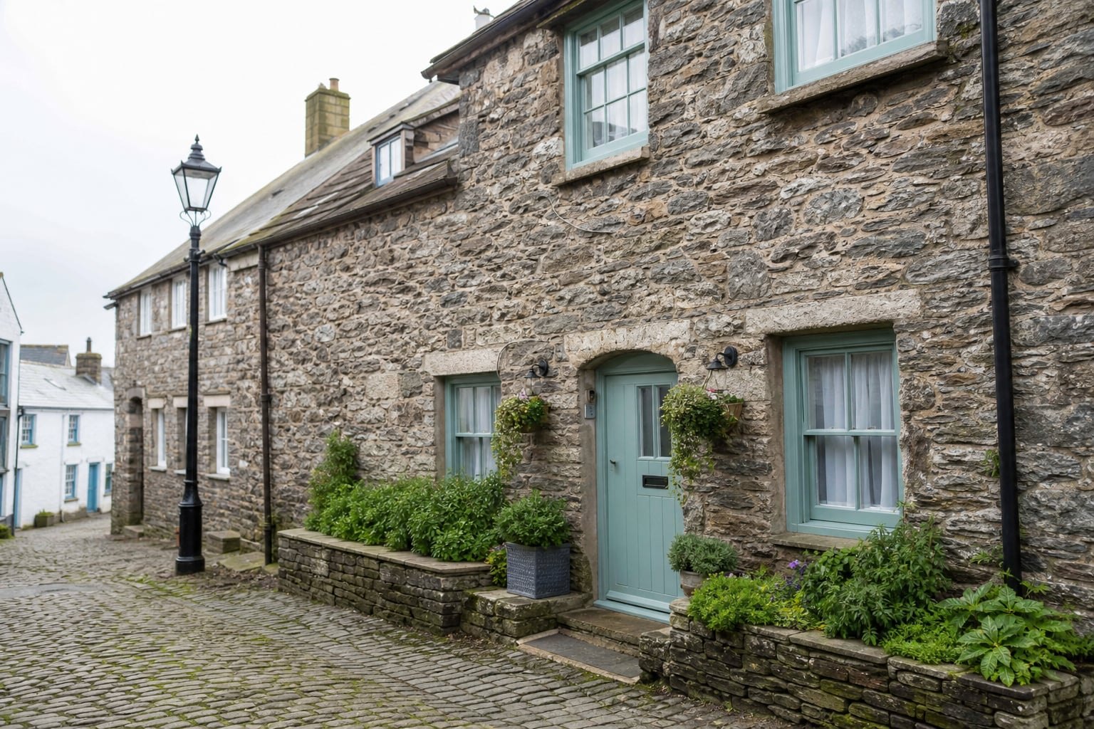 Historic Pembroke stone cottage holiday let exterior